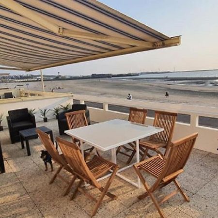 Superbe appartement avec terasse face à la mer Boulogne-sur-Mer Exterior foto